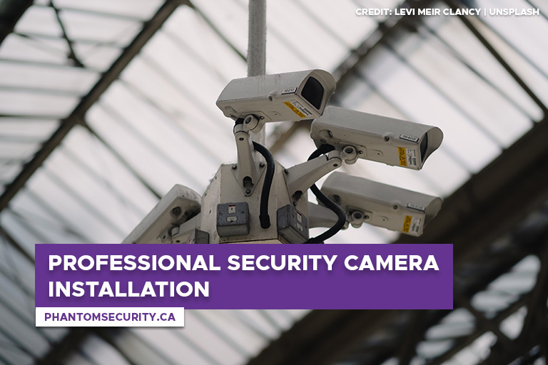 Professional Security Camera Installation